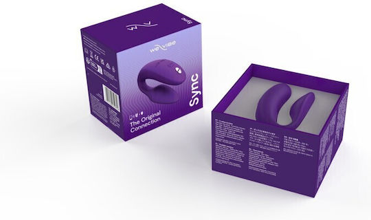 We-Vibe Sync 2 Mini Δονητής G-Spot με Απομακρυσμένο Έλεγχο 7.8cm Μωβ