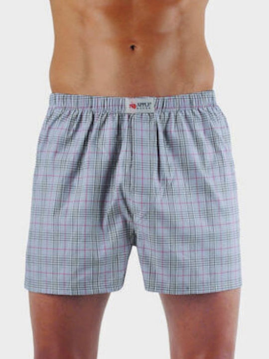 Ανδρικά Μποξεράκια Πολύχρωμα Καρό 6Pack