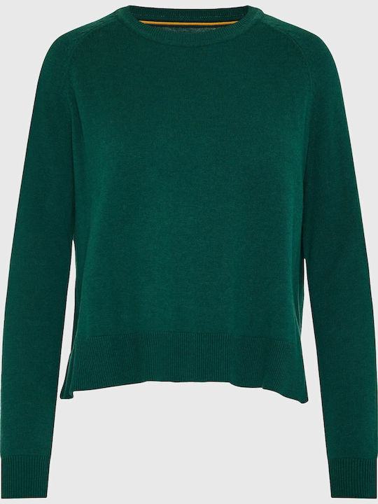 Women's Sweater Cotton Green
