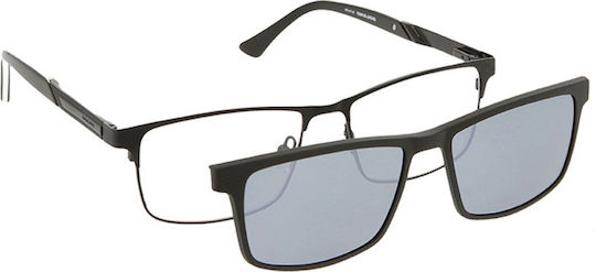 Rame ochelari Solano Cl 10170d Pentru Bărbați Cu Prescripție Prindere Metalic Culoare Negru 54 Mm