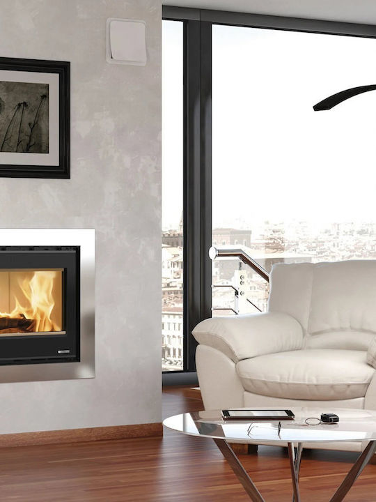 La Nordica Inserto 100 Wide Kaminofen Kassette Holz 8.1kW Gerade mit einer zu öffnenden Tür Geschlossenes Ausdehnungsgefäß La Nordica Inserto 100 Wide Kaminofen Kassette Holz 8.1kW Gerade mit einer zu öffnenden Tür Geschlossenes Ausdehnungsgefäß