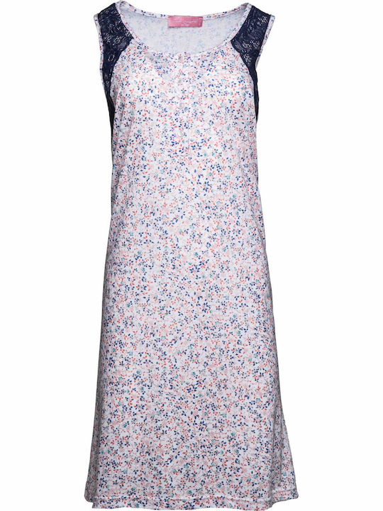 Pink Label Summer Cotton Women's Nightgown Pink Label Summer Cotton Women's Nightgown