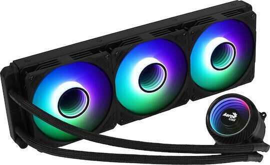 CoolerMaster MasterLiquid 240 Core II Water Cooling AIO CPU with 2 120mm Fans and ARGB Lighting