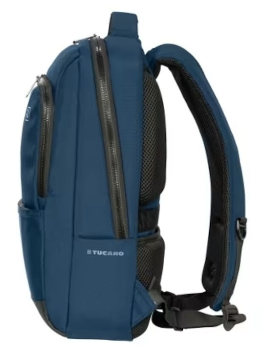 Tucano Τσάντα Πλάτης για Laptop 15" σε Μπλε χρώμα BKLUN15-AGS-B