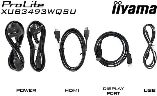 Iiyama XUB3493WQSU-B6 Ultrawide IPS Monitor 34" 3440x1400