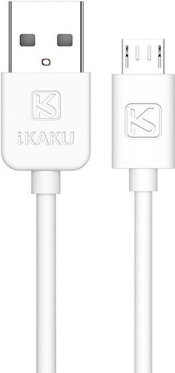 Kakusiga KSC-421 USB-A zu Lightning Kabel Weiß 2m