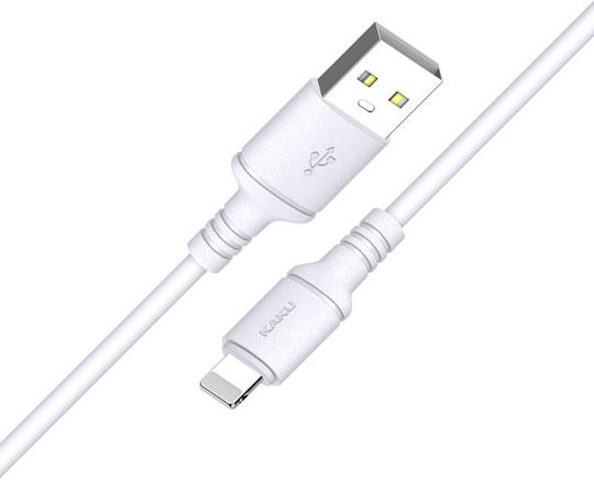 Kakusiga KSC-421 USB-A zu Lightning Kabel Weiß 2m