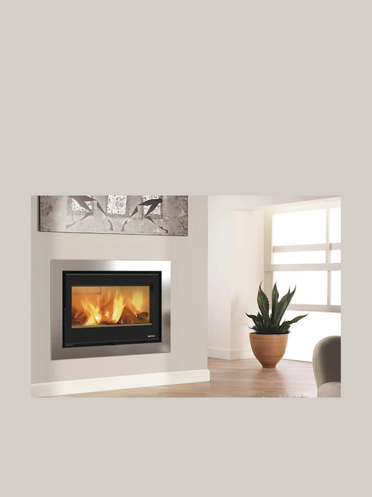 La Nordica Inserto 80 Wide 5.0 Kaminofen Kassette Holz 12.4kW Gerade mit einer zu öffnenden Tür La Nordica Inserto 80 Wide 5.0 Kaminofen Kassette Holz 12.4kW Gerade mit einer zu öffnenden Tür