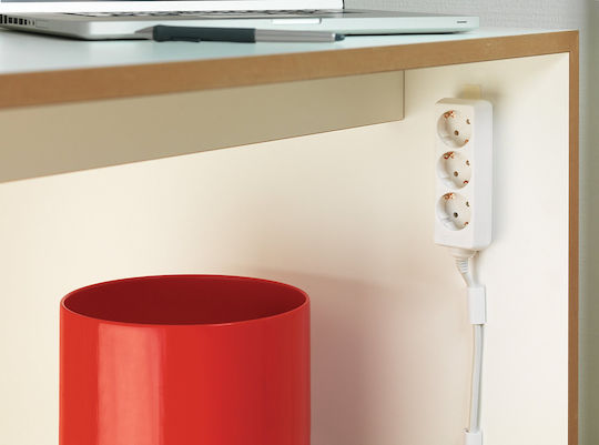Tesa Προστατευτικό Καλωδίων Λευκό (58035-00016-01) 5τμχ
