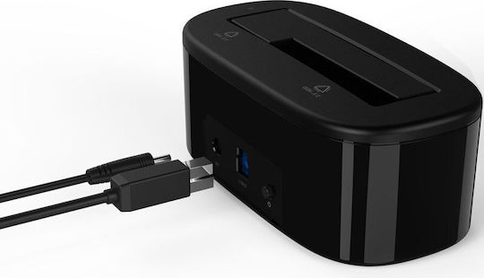Orico 6218us3 Докинг станция за 2.5"/3.5" HDD SSD твърди дискове до 8TB USB 3.0 Type B черна