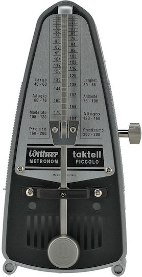 Wittner Metronome Piccolo 830 in Silver Color