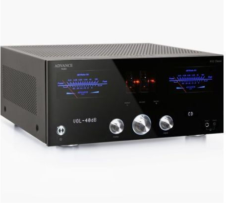 Advance Acoustic A12 Classic Предусилвател Hi-Fi Stereo Черен