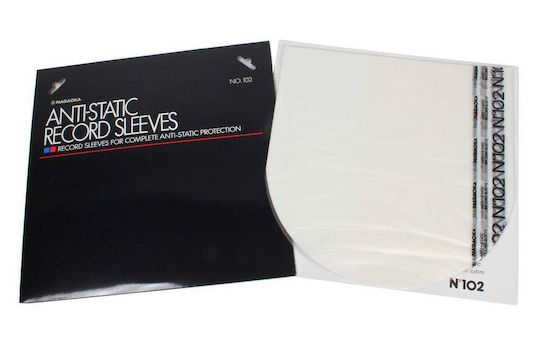 Nagaoka Rs-lp2 Anti Static Record Sleeves 12inch Set of 50 Pieces 4967736079716