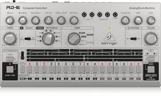 Behringer RD-6 Mașină de tobe Argintiu