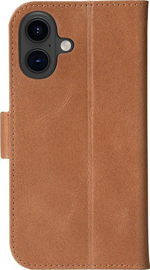 dbramante1928 Back Cover Δερμάτινο Καφέ (iPhone 16)