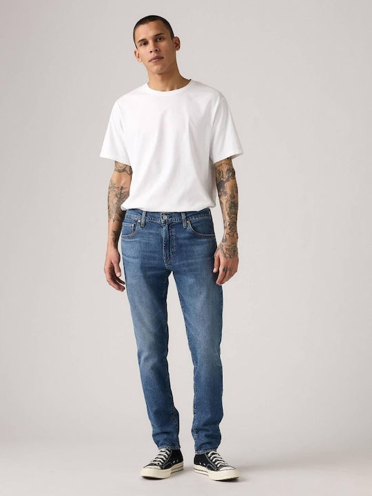 512 Ανδρικό Παντελόνι Τζιν Slim Tapered Fit Med Indigo Worn In