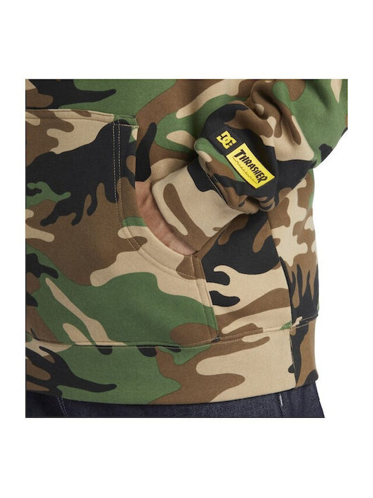 X Sweatshirts Für Herren Mit Khaki Kapuze