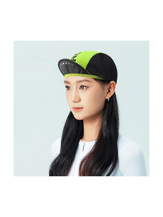 Rockbros Cycling Cap with Visor Green Cycling Cap