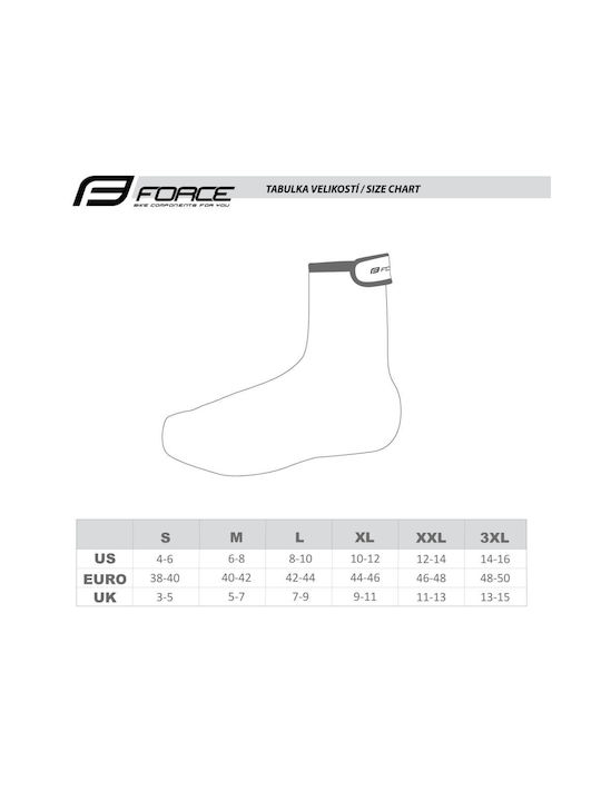 Force Pu Dry Mtb Cycling Shoe Covers Black