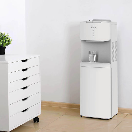Muhler Bottle Floor Standing Water Cooler with Cold Water Flow 2lt/h
