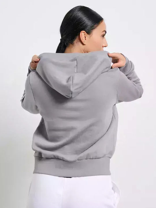 BodyTalk Jacke Steel mit Kapuze