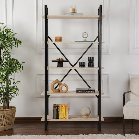 Βιβλιοθήκη Elysian 90x33.5x180εκ. Βιβλιοθήκη Elysian 90x33.5x180εκ.