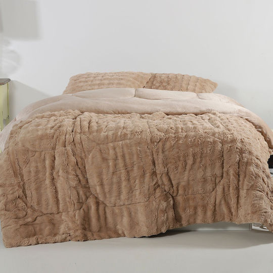 Silk Fashion Комбинирано одеяло Куин сайз 240x260бр Burble Light Brown Silk Fashion Комбинирано одеяло Куин сайз 240x260бр Burble Light Brown
