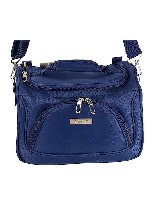 Toiletry Bag Beauty Case Travel Cosmetics Rcm 03-17d-018 Blue Waterproof & Practical Blue