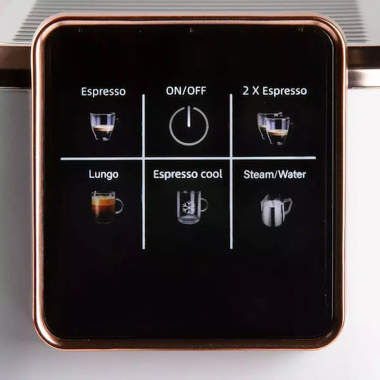 Domo Espressomaschine 1350W Druck 20bar Rosa DO746K
