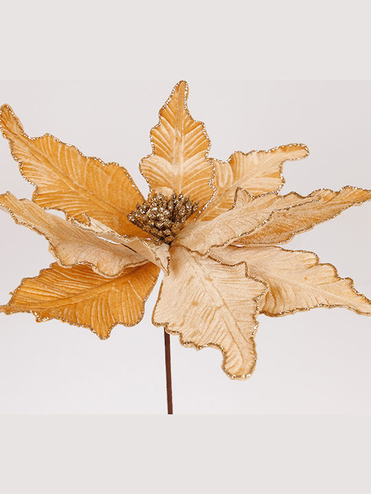 Crăciun Decorativ Floare Lungime 50cm. 6buc
