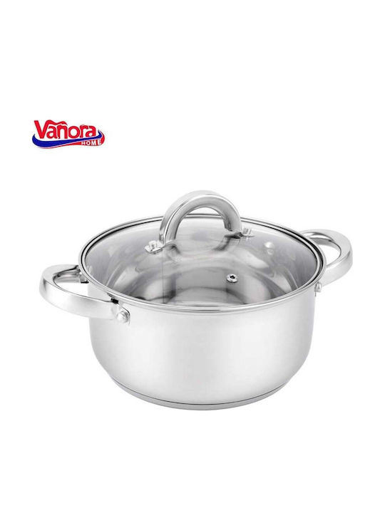 Vanora Βαθιά Κατσαρόλα από Αλουμίνιο 3.9lt / 22cm