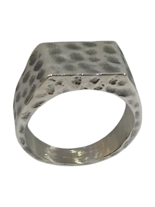 Kalliopi Silver Herren Ring aus Stahl