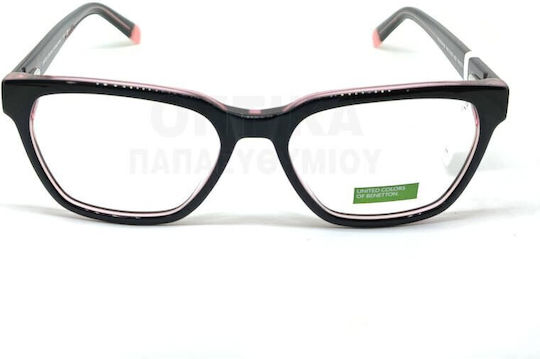 United Colors Benetton Beo1205 001 Brillengestelle mit Rezept