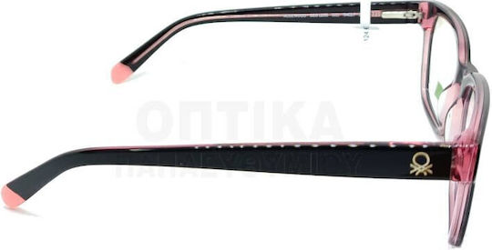 United Colors Benetton Beo1205 001 Brillengestelle mit Rezept