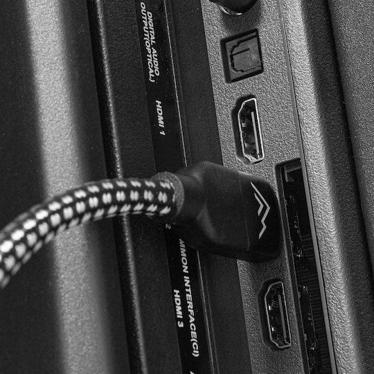 Montis Cable HDMI male - HDMI male 4m Μαύρο