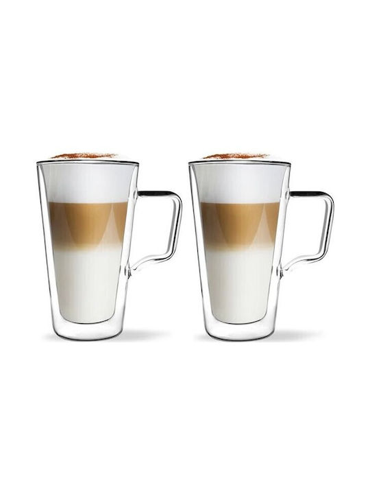 Vialli Design Mug Glass Transparent 350ml