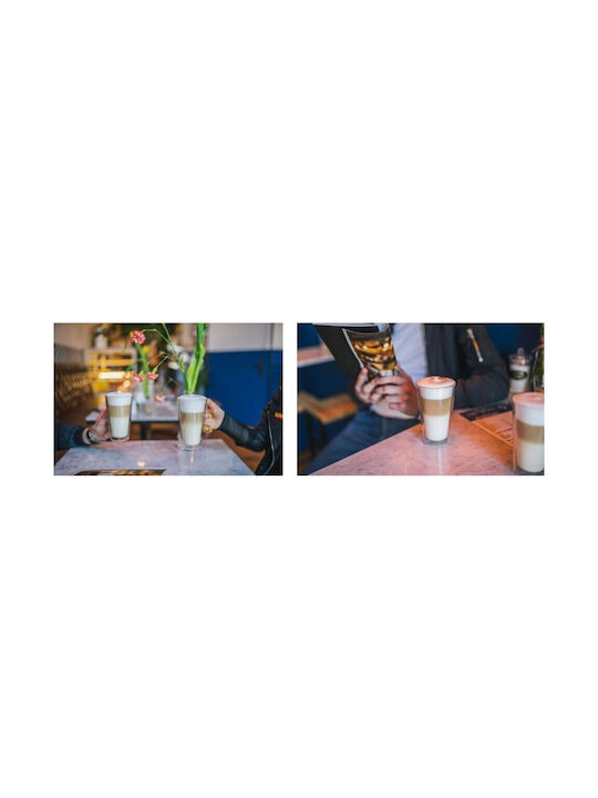 Vialli Design Mug Glass Transparent 350ml
