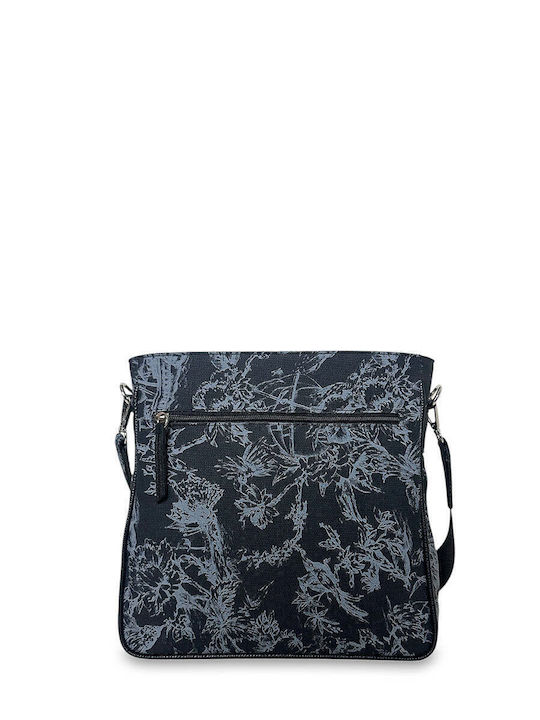 Women's Messenger Bag Blue Moon Black
