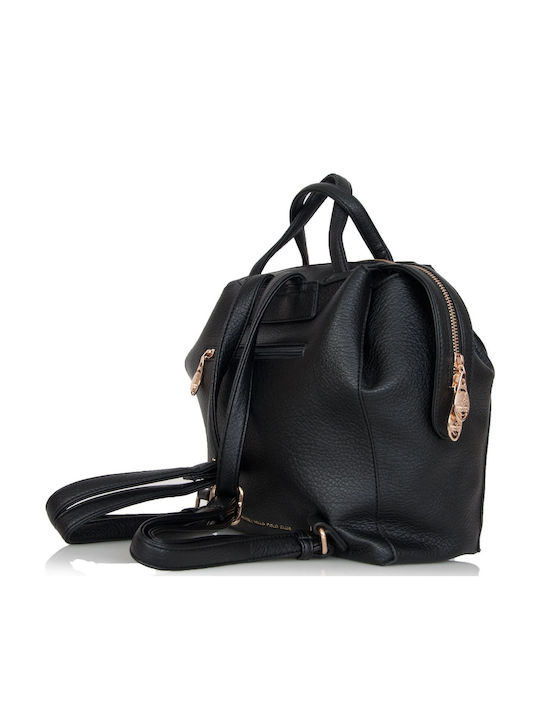 Дамска Чанта Раница Черна