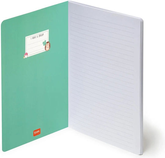 Legami Milano Notebook Medium Notebook 80 Sheets A5 Ruled
