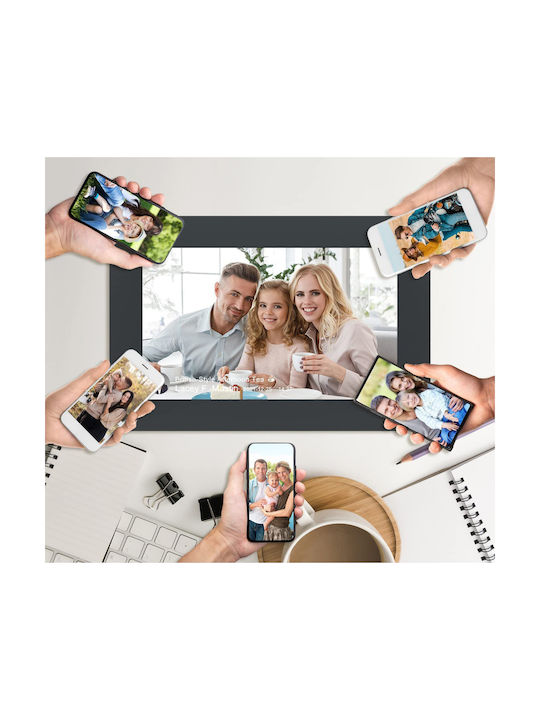 Frameo Ramă Foto Digitală de 10 Inch WiFi Ecran Tactil 32 Gb