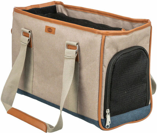 Dog/Cat Carrying Beige Bag for 5kg Pets L41xW26xH20cm