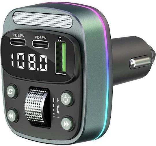 Techsuit FM Transmitter Αυτοκινήτου Mfm3 mit Bluetooth