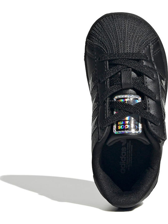 Superstar Superstar Led Lights Детски маратонки Low Светещи Черни