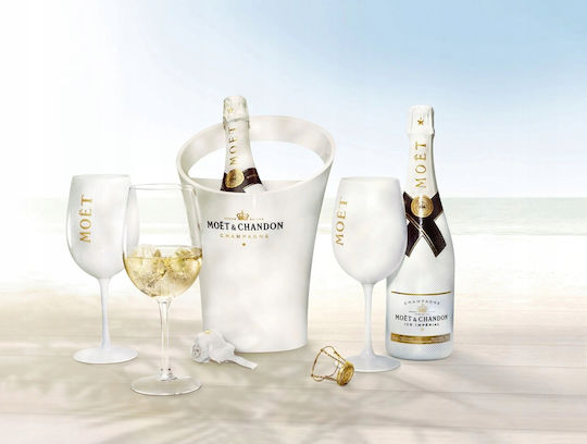 Moët & Chandon Champagne Bucket Elegant Cooling Bucket Serving Drinks