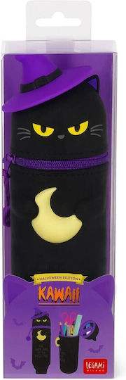 Legami Milano Pencil Case Silicone Barrel with 2 Compartments