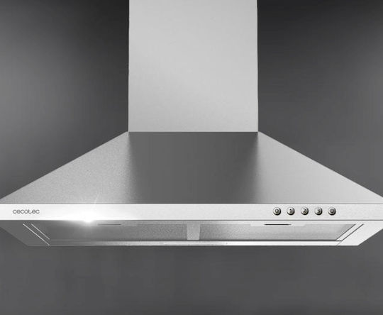 Cecotec Bolero Flux PM Απορροφητήρας Καμινάδα 60cm Γκρι
