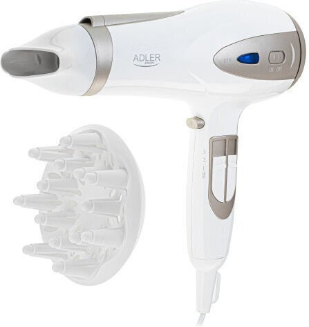Adler Ionic Hair Dryer with Diffuser 2200W