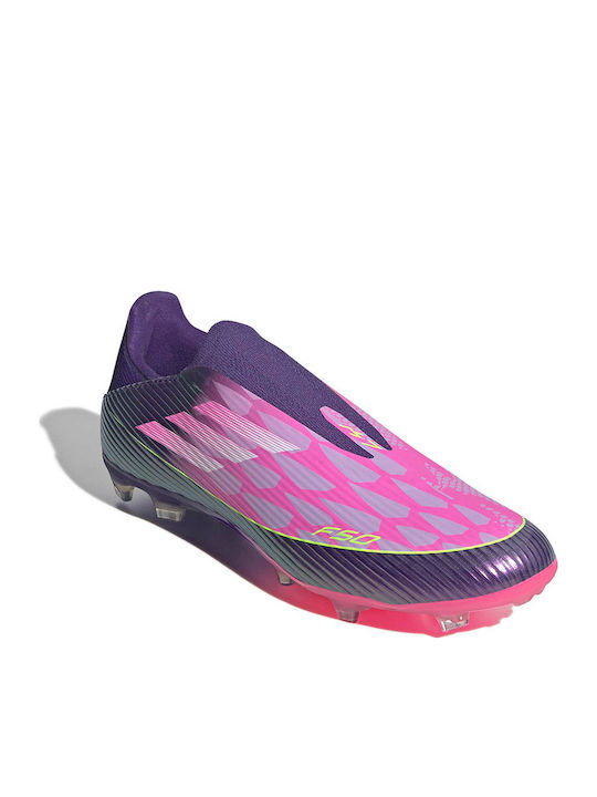 adidas F50 League Lamine Yamal LL Футболни Обувки с Бутони Лилави