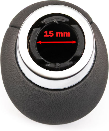 Πόμολο Ταχυτήτων για BMW E87 / E46 / E90 / E91 / E92 / E39 / E60 / X3 / X5 / E53 Μαύρο